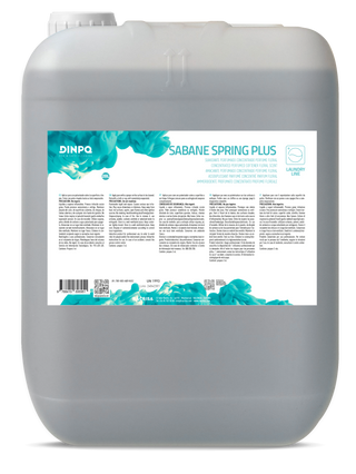Concentrated scented fabric softener - SABANE SPRING PLUS 20 Liters