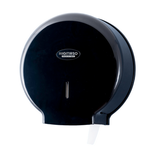 Dispensador Porta-Rolos Jumbo Higitirso - Preto