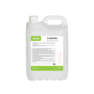 Detergente Clorado em gel HIGPRO - 5L