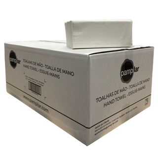 Papel Toalha de Mão Zig Zag 21x22 - 2800 Toalhas Premium Ponto por Ponto