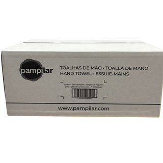 Papel Toalha de Mão Zig Zag 21x22 - 2800 Toalhas Premium Ponto por Ponto