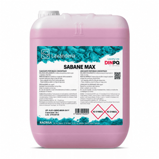 Amaciador Concentrado Perfumado Talco - SABANE MAX 20 Litros