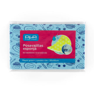 Pano de Esponja Absorvente Azul - 50x40cm 350gr
